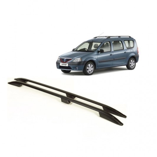 Bare longitudinale negre dedicate Dacia Logan MCV 2004-2012