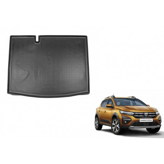 Covoras Tavita portbagaj dedicata Dacia Sandero 3 Stepway 2021-2024 cu GPL ,podea jos