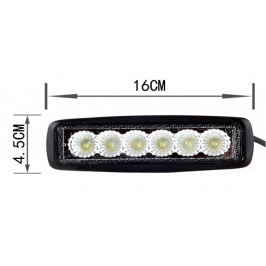 Proiector LED 18W 12/24V