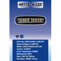 Proiector LED 24W 12-24V