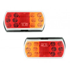 Lampa stop LED SMD Stanga si Dreapta camion duba remorca tractor 16,5x8cm