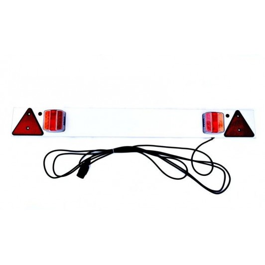 Bara remorca cu lampa SMD 12v Cablaj inclus