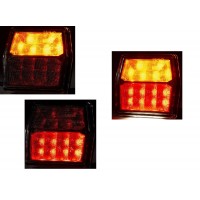 Set lampi spate Camion Remorca Tractor Rulota ATV LED 10X9,3 Fristom 4 functii