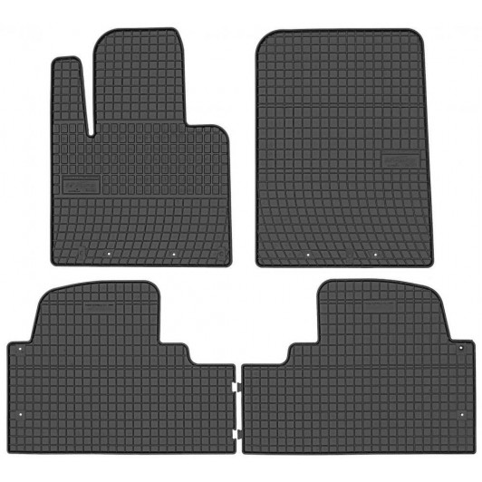 Covorase Presuri interior cauciuc Premium dedicate Hyundai Santa Fe III 2012-2019