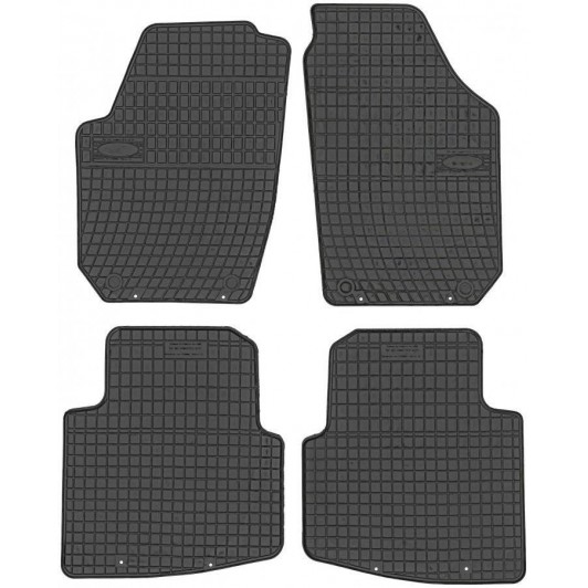 Covorase Presuri interior cauciuc Premium dedicate Skoda Roomster 2006-2015