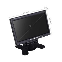 Monitor camere 360° / camera marsarier cu 4 intrari 7”