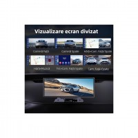 Navigatie Multimedia DVR 10.26″ touch screen CarPlay si Android Auto wireless Camera fata si spate