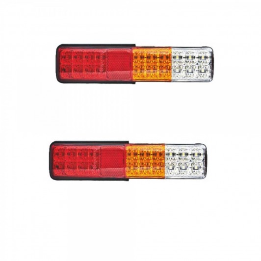 Set lampi spate LED camion ,remorca ,utilaje etc 22X5  12V