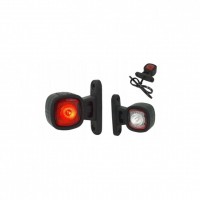 Lampa gabarit brat cu LED Alb , Rosu 12-36V