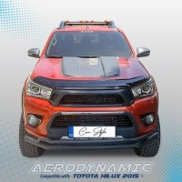 Deflector protectie capota plastic Toyota Hilux 2015+