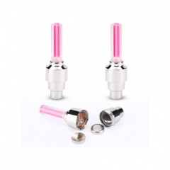 Set 2 capacele valve cu LED diverse culori