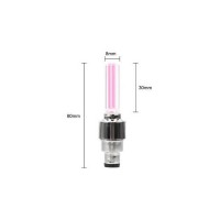 Set 2 capacele valve cu LED diverse culori