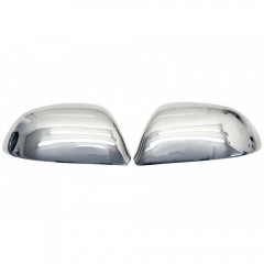 Ornamente capace oglinzi inox VW Touareg  2010-2014 pre-facelift