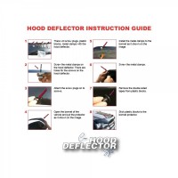 Deflector protectie capota plastic Renault Master 2010-2014