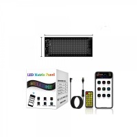 Panou flexibil publicitar,display RGB ,control aplicatie, USB 5V 20x64cm Android / IOS