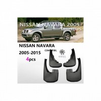 Set aparatori noroi fata spate dedicate Nissan Navara 2005-2015