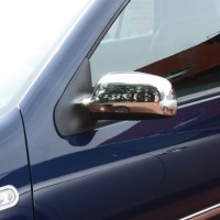 Ornamente pentru oglinda cromate din inox VW Golf 4, Bora, Passat B5 ( fara semnalizare in oglinda)