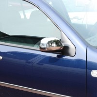 Ornamente pentru oglinda cromate din inox VW Golf 4, Bora, Passat B5 ( fara semnalizare in oglinda)