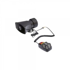 Sirena auto 12V, 100W, cu 7 melodii , control prin statie