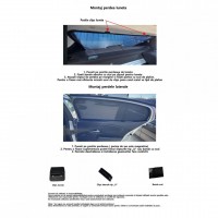 Perdelute geam premium compatibile Dacia Logan Berlina 2004-2013