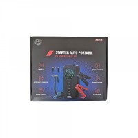 Starter auto portabil + compresor baterie 6000mAh ,curent pornire 300A ,curent de varf 600V Starter auto portabil + compresor baterie 6000mAh ,curent pornire 300A ,curent de varf 600V