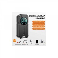 Starter auto portabil + compresor baterie 6000mAh ,curent pornire 300A ,curent de varf 600V Starter auto portabil + compresor baterie 6000mAh ,curent pornire 300A ,curent de varf 600V