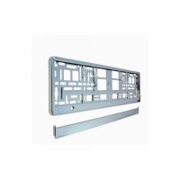 Set suporti de numar auto cromat Set suporti de numar auto cromat