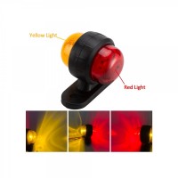 Lampa LED gabarit 12V 24V lumina portocaliu + rosu Lampa LED gabarit 12V 24V lumina portocaliu + rosu