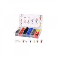 Cleste sertizat + 1200 conectori izolati Cleste sertizat + 1200 conectori izolati