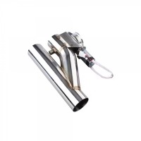 Kit clapeta cut off valve Y 50mm pentru evacuare cu telecomanda 12V