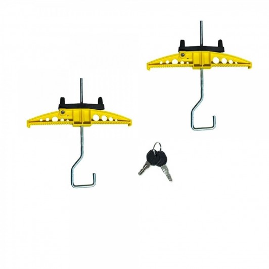 Set suporti fixare scara auto pe bare transversale universal cu antifurt