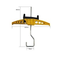 Set suporti fixare scara auto pe bare transversale universal cu antifurt