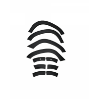 Kit protectii usi laterale aripi fata spate si bari dedicate Dacia Duster 2 2018-2024