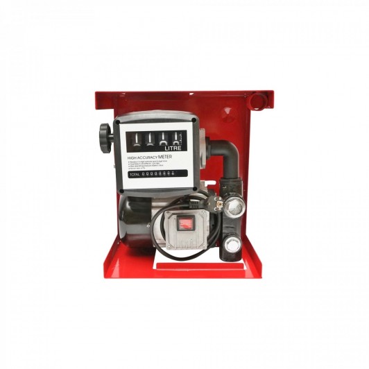 Kit pompa transfer motorina cu contor  220V 550W 60 l/min  + pistol