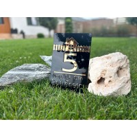 Placuta numar de casa , nume , strada personalizata grosime 6mm dimensiune placa 30x20