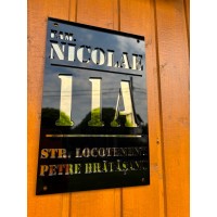 Placuta numar de casa , nume , strada personalizata grosime 6mm dimensiune placa 30x20
