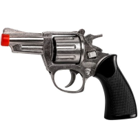 Pistol Revolver metalic cu 12 capse, 13 cm
