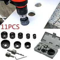 Set 11 carote pentru lemn si rigips, 19-64mm