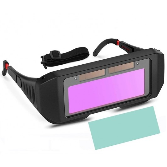 Ochelari protectie sudura cu display LCD cristale lichide auto-intunecare