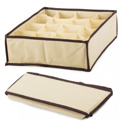Organizator sertar cu 16 compartimente, pentru sosete sau lenjerie intima, 38 x 28 x 10 cm