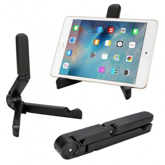 Suport tableta si smartphone telefon pentru masa sau birou desktop - pliabil, portabil cu reglaje