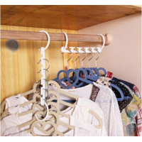 Set 8 umerase magic organizatoare haine, economisire 50% spatiu, Wonder Hanger