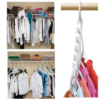 Set 8 umerase magic organizatoare haine, economisire 50% spatiu, Wonder Hanger