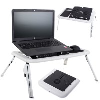 Masuta de laptop multifunctionala E-Table, suport usb