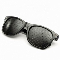 Ochelari stenopici pinhole cu lentile cu gaurele pentru protectie si corectarea vederii