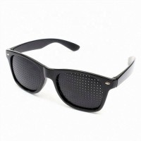 Ochelari stenopici pinhole cu lentile cu gaurele pentru protectie si corectarea vederii