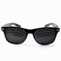 Ochelari stenopici pinhole cu lentile cu gaurele pentru protectie si corectarea vederii