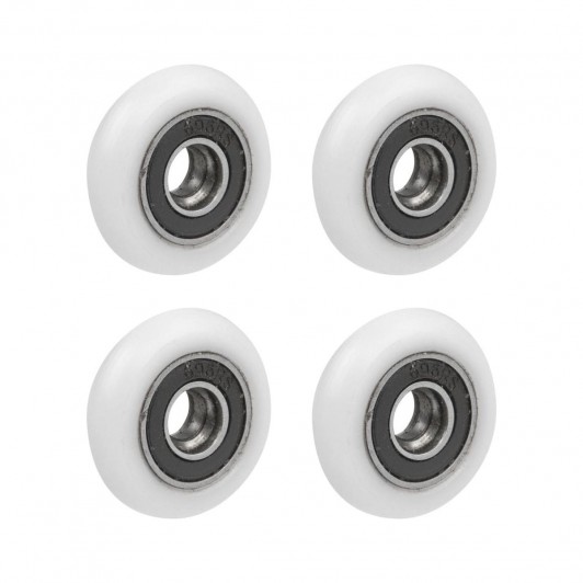 Set 4 roti 23mm sau 25mm, rezerva, pentru cabina de dus