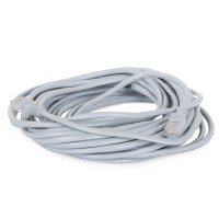 Cablu LAN retea internet, RJ 45, CAT5E, PVC, 10 m, Gri