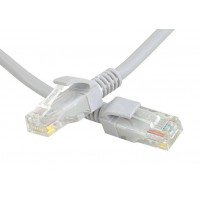 Cablu LAN retea internet, RJ 45, CAT5E, PVC, 20 m, Gri